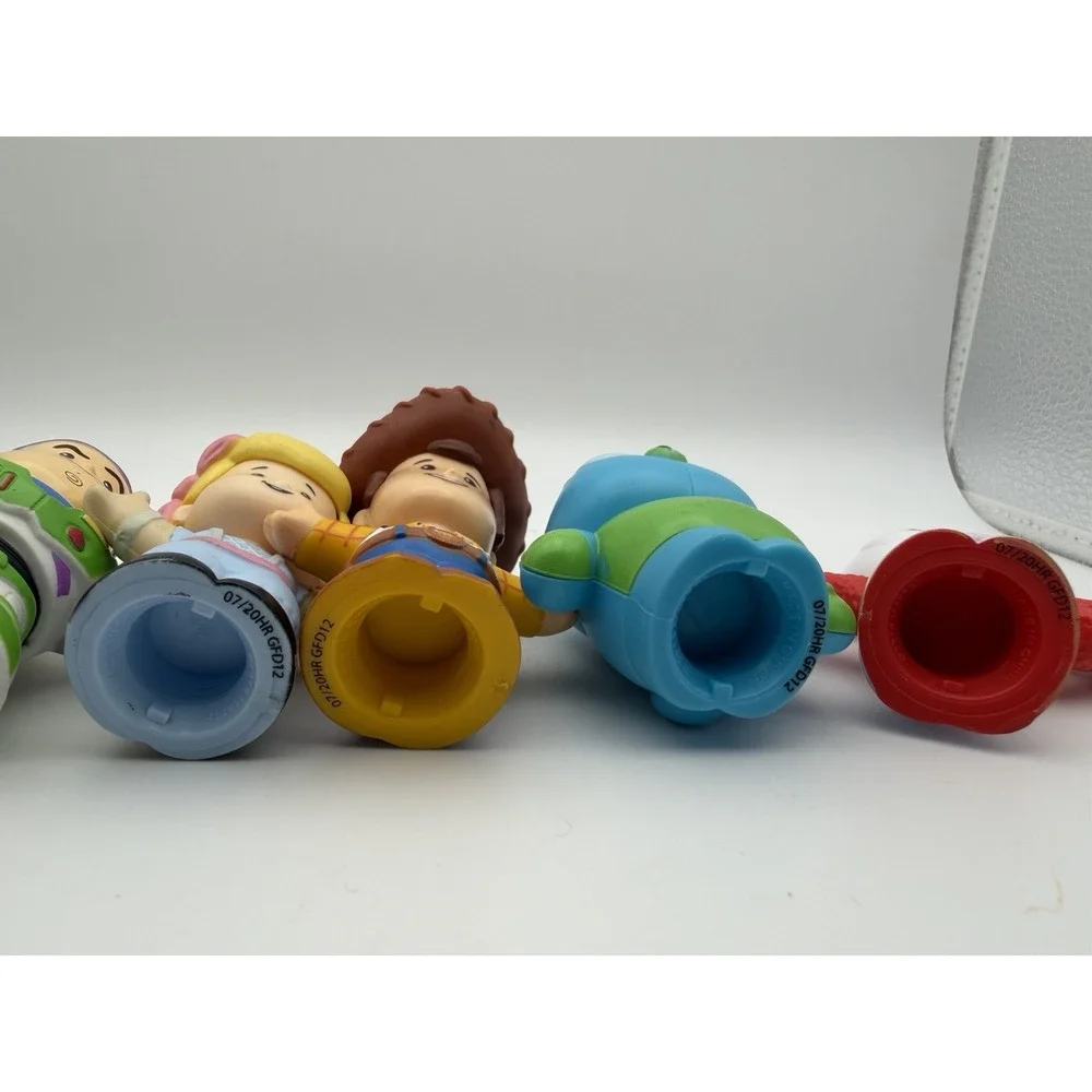 Fisher Price lot Of 7 Little People Disney Pixar Toy Story 4 Buzz Woody Forky Bo